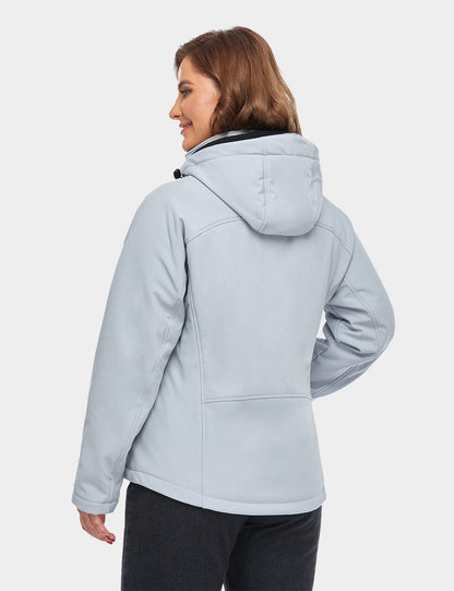 (Open-box) Women's Heated Jacket (3 Heating Zones) - Sharkskin Gray