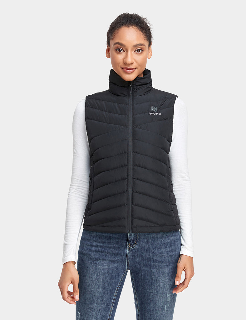 Women's Heated Vest | 90% Down | Up to 10 Hrs of Heat | ORORO Canada
