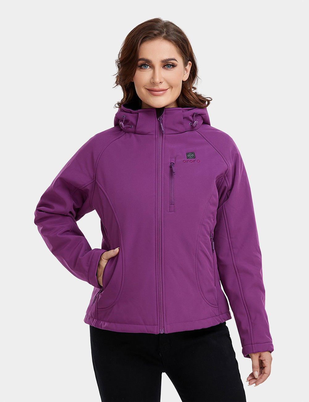 (Open-box) Women's Classic Heated Jacket - Purple