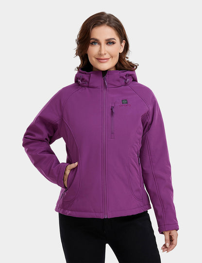 (Open-box) Women's Classic Heated Jacket - Purple