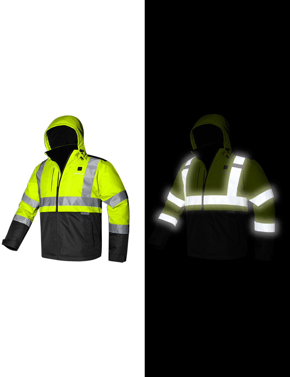 Men's Heated High-Visibility Jacket