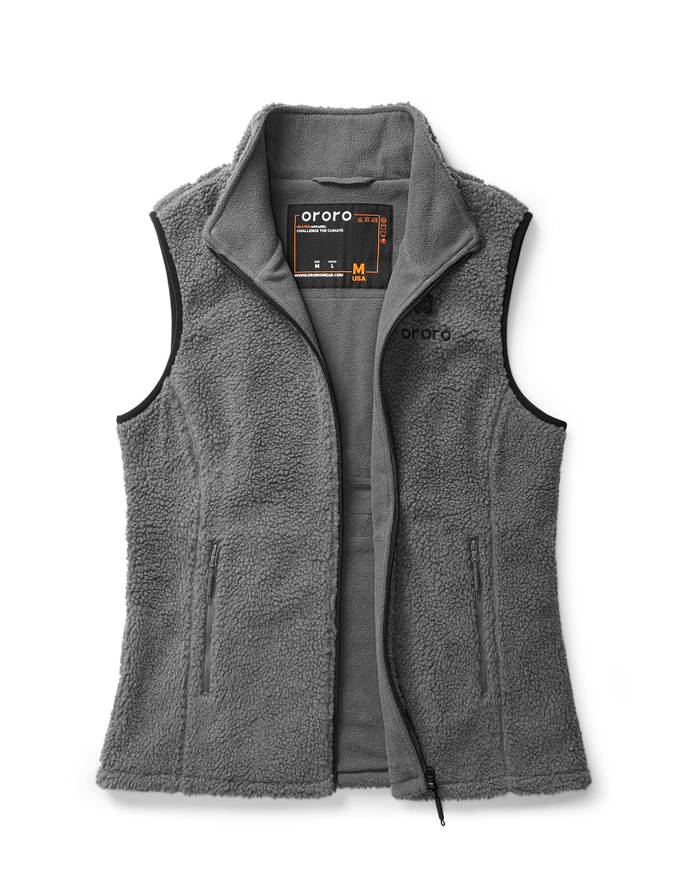 Men's Heated REPREVE® Recycled Fleece Vest